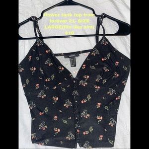 forever 21 tank/crop top